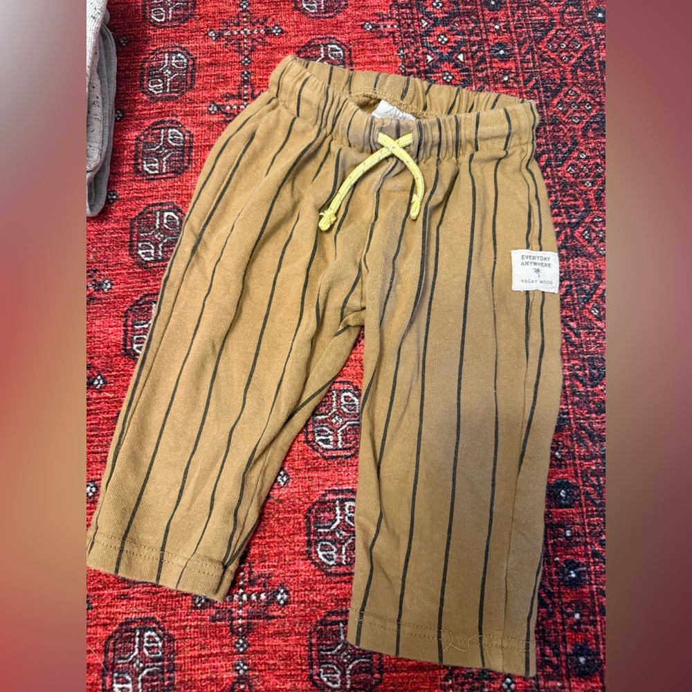 9-12 Month Zara Wide Leg Striped Pants!